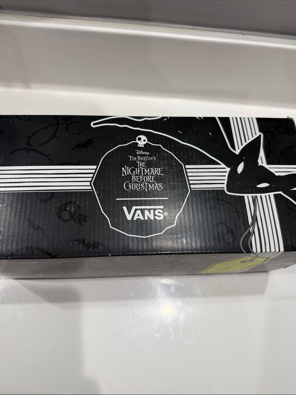 Vans Black & Gray Nightmare Before Christmas Slip-On Shoes - Picture 2 of 7